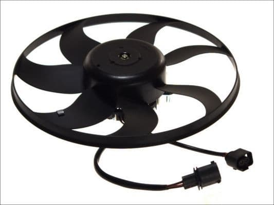 Radiatorventilator Links past: AUDI A1, A3  SEAT ALTEA, ALTEA XL, IBIZA IV, IBIZA IV SC, IBIZA IV ST, LEON, TOLEDO III  SKODA FABIA II, OCTAVIA I, OCTAVIA II, OCTAVIA III 1.2-3.6 08.00-05.22