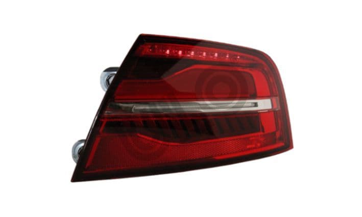 Achterlicht Rechts (extern, LED, kleur indicator geel/red) Saloon