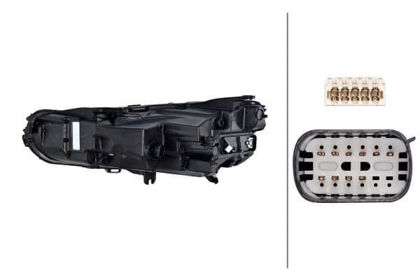 Koplamp Rechts (LED) past: OPEL INSIGNIA B 01.20-