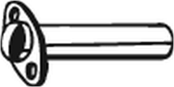 Uitlaatpijp midden past: NISSAN NAVARA NP300, NP300, PATHFINDER III 2.5D 01.05-