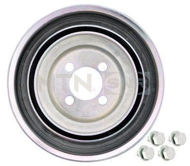 Krukaspoelie (aantal ribben: 6, met bouten) past: ALFA ROMEO MITO  CHEVROLET AVEO  CITROEN NEMO  FIAT 500, 500 C, 500L, 500X, DOBLO, DOBLO CARGO, FIORINO, GRANDE PUNTO, IDEA, LINEA 1.0H-1.8 09.00-