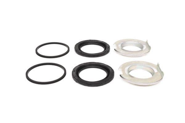 Remklauw reparatieset Voor Links/Rechts (diameter zuiger: 57) past: MERCEDES /8 (W114), /8 (W115), CABRIOLET (W111, W112), COUPE (W111, W112), HECKFLOSSE (W110), HECKFLOSSE (W111 1.9-6.3 08.59-02.80