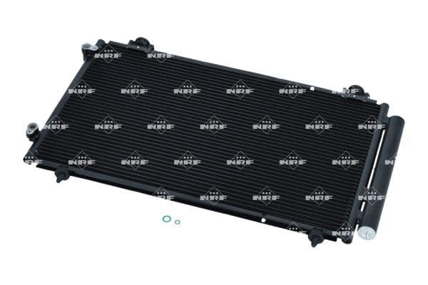 A/C condensator (met droger) past: TOYOTA COROLLA, COROLLA VERSO 1.4-2.0D 08.01-03.08
