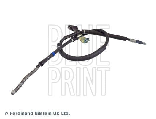 Handremkabel Achter Rechts (1285mm/1265mm) past: MITSUBISHI PAJERO II, PROUDIA/DIGNITY 2.5D-4.5 12.90-05.01