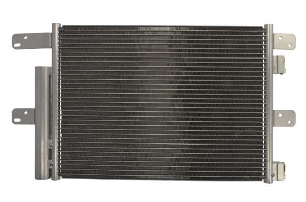 A/C condensator 440x345x17 past: IVECO EUROCARGO I-III, EUROCARGO IV, EUROCARGO V, EUROFIRE II 01.91-