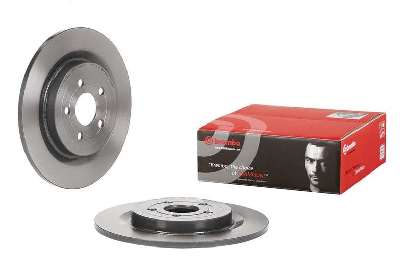 Brake disc Achter Links/Rechts past: FORD USA MUSTANG MACH-E Electric 07.20-