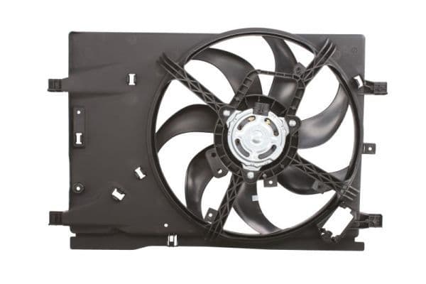 Radiatorventilator (met huisvesting) past: ABARTH GRANDE PUNTO  FIAT GRANDE PUNTO, PUNTO, PUNTO EVO  OPEL ADAM, CORSA D, CORSA E 0.9-1.4LPG 06.05-