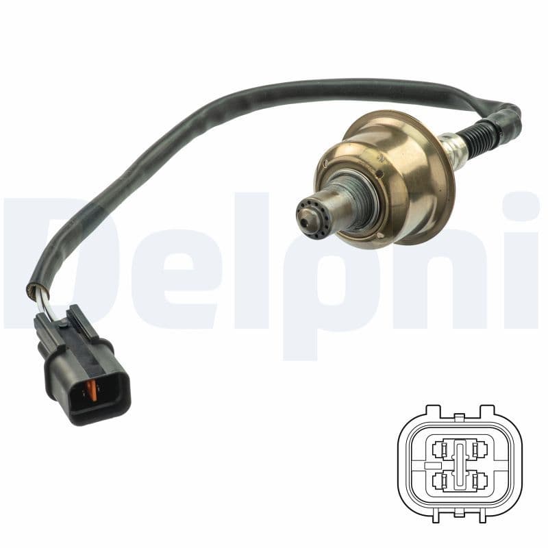 Lambda sonde (400mm) past: HYUNDAI ACCENT IV, IX20  KIA CEE'D, PRO CEE'D, RIO III, VENGA 1.4-1.6LPG 12.06-