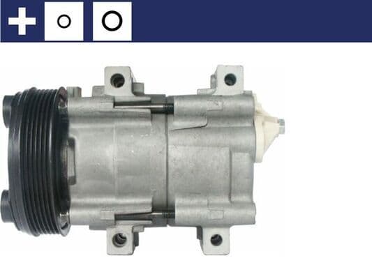 Airconditioning compressor past: FORD ESCORT CLASSIC, ESCORT V, ESCORT V EXPRESS, ESCORT VI, MONDEO I, MONDEO II, ORION III 1.3-2.0 07.90-09.00