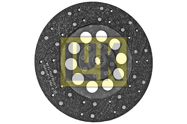 Koppelingsplaat/plaat biologisch (310mm volledig profiel) past: CASE IH JX100, JX90, 90, 90 2WD, 90 4WD, 95, 95 2WD, 95 4WD, 95 MAXXIMA, 95 STRADDLE MOUNT  GUTBROD 1020, 1030, 1031, 1035, 1040