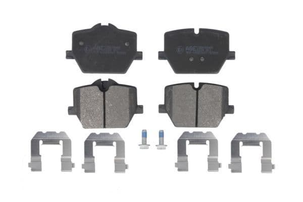 Remblokken set Achter , past: BMW 2 (G42, G87), 3 (G20, G80, G28), 3 (G21), 3 (G21, G81), 4 (G22, G82), 4 (G23, G83), 4 GRAN COUPE (G26), Z4 (G29)  TOYOTA SUPRA 1.6-Electric 11.18-