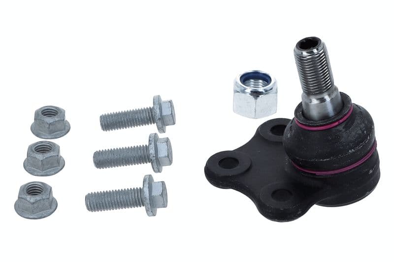 Kogelgewricht van de as Links/Rechts (bodem voor) (diameter kegel 19,6mm, met extra's) past: NISSAN PRIMASTAR  OPEL VIVARO A  RENAULT ESPACE IV, LAGUNA II, TRAFIC II, VEL SATIS 1.6-3.5 02.01-