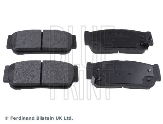 Remblokken set Achter , past: HYUNDAI GETZ  KIA SORENTO I  SSANGYONG KYRON, REXTON / REXTON II, REXTON W / REXTON, RODIUS I, RODIUS II, STAVIC 1.4-3.5 08.02-