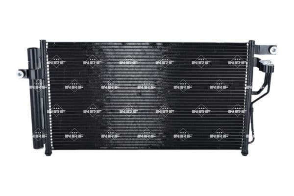 A/C condensator (met droger) past: HYUNDAI ACCENT III 1.4/1.6 11.05-11.10