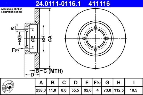 Brake disc