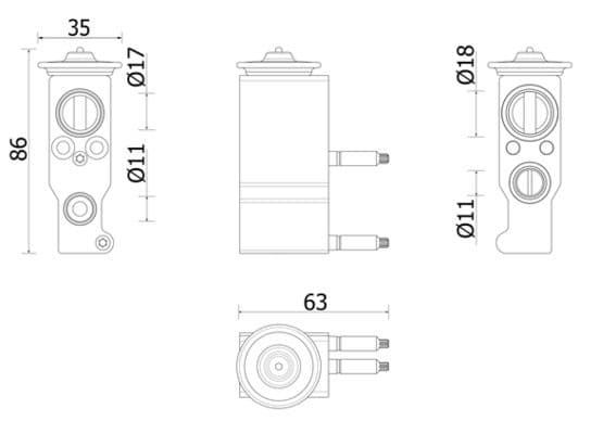 Airconditioning ventiel past: DS DS 3  CITROEN C3 AIRCROSS I, C3 AIRCROSS II, C3 III, C4 CACTUS 1.2-1.6D 09.14-