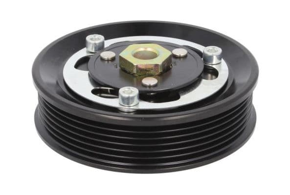 Airco compressor koppeling compleet (DENSO 6SES14C 12V 6PK 110mm) past: VW GOLF VII 1.0-Electric 08.12-03.21