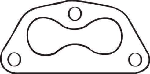 Uitlaatsysteem pakking/afdichting past: FORD ECONOVAN  KIA SPORTAGE  MAZDA 626 I, 626 II, 626 III, 929 II, 929 III, E, MX-5 II 1.4-2.2 05.78-10.05