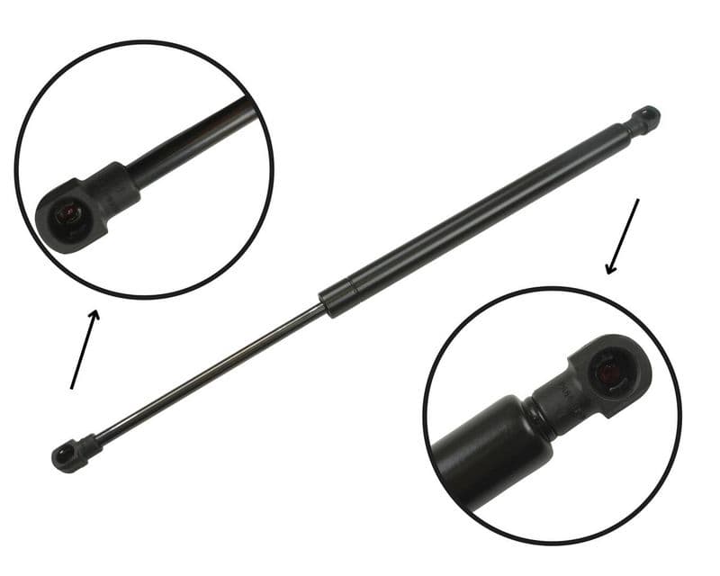 Gasveer kofferdeksel Links/Rechts maximale lengte: 416mm, sUV:150mm past: DACIA DUSTER  RENAULT DUSTER SUV 10.17-
