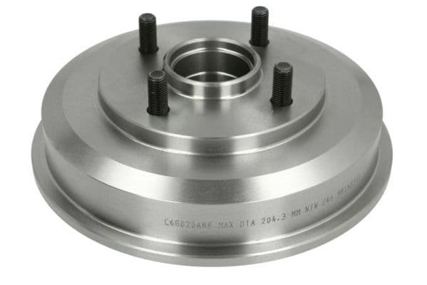 Brake drum Achter past: FORD FOCUS I  SSANGYONG ACTYON I, ACTYON SPORTS I 1.4-2.3 08.98-