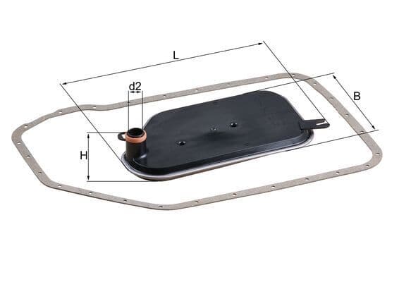 Hydraulic Filter, automatic transmission