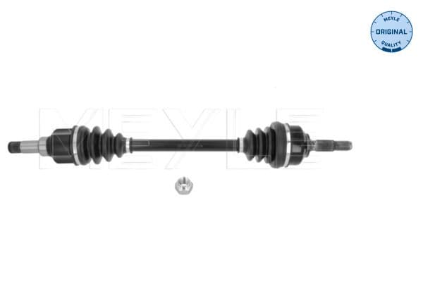As van de aandrijfas Voor Links 649mm past: CITROEN C2, C2 ENTERPRISE, C3 I  PEUGEOT 1007 1.1-1.4LPG 02.02-