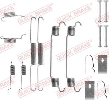 Accessory Kit, brake shoes