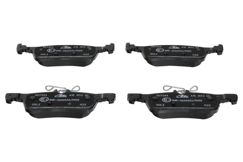 Remblokken set Achter , past: FORD FIESTA VII 1.0-1.5D 05.17-