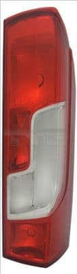 Achterlicht Links (kleur indicator wit, kleur van het glas red) past: CITROEN JUMPER II  FIAT DUCATO  PEUGEOT BOXER 06.14-12.17