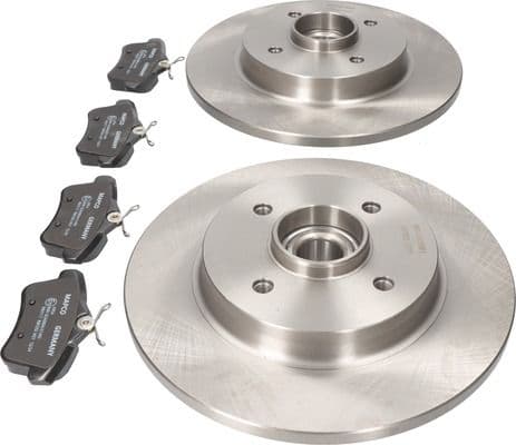 Radiatorventilator Links/Rechts (met huisvesting) past: DS DS 4  CITROEN BERLINGO, C4, C4 GRAND PICASSO I, C4 I, C4 II, C4 III, C5 III, DS4  FIAT SCUDO  PEUGEOT 307, 406, 5008, 607 1.2-2.0D 07.98-