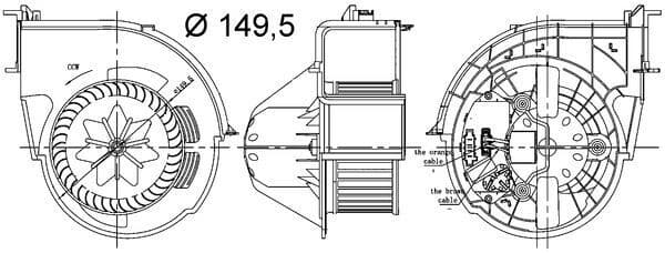Luchtblazer past: BMW X5 (E70), X6 (E71, E72) 3.0-4.8 10.06-07.14