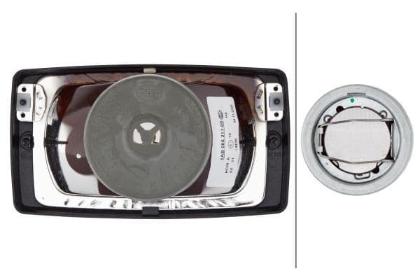 Universele koplamp Links (T4W) past: FENDT 240 S FARMER, 250 S FARMER, 250 SA FARMER, 250 V FARMER, 250 VA FARMER, 260 P FARMER, 260 PA FARMER, 260 S FARMER, 260 SA FARMER, 260 V FARMER