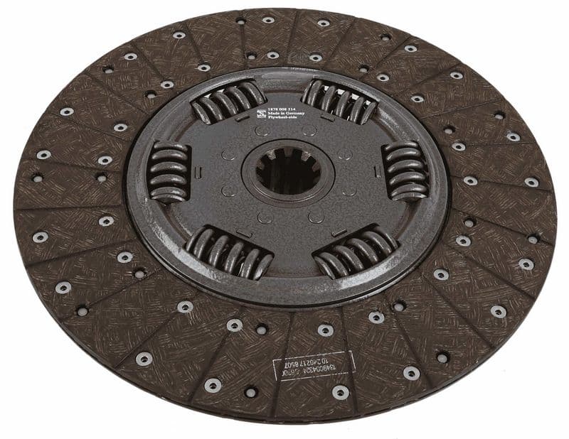 Koppelingsplaat/plaat (430mm, nieuw) past: DAF CF 85  MAN HOCL, LION´S COACH, LION´S STAR, TGA, TGS I, TGS II, TGX I, TGX II  FORD F-MAX  NEOPLAN CITYLINER II, SKYLINER, STARLINER 01.00-