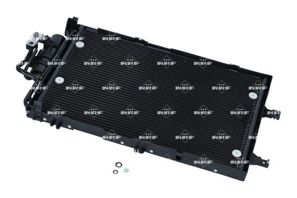 A/C condensator (met droger) past: OPEL COMBO, COMBO TOUR, CORSA C, TIGRA 1.0-1.8 09.00-