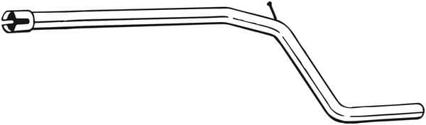 Uitlaatpijp midden past: DACIA SANDERO 1.5D 11.08-06.13