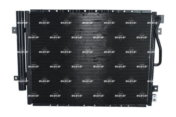 A/C condensator (met droger) past: KIA SORENTO I 2.5D/3.3 08.02-12.11