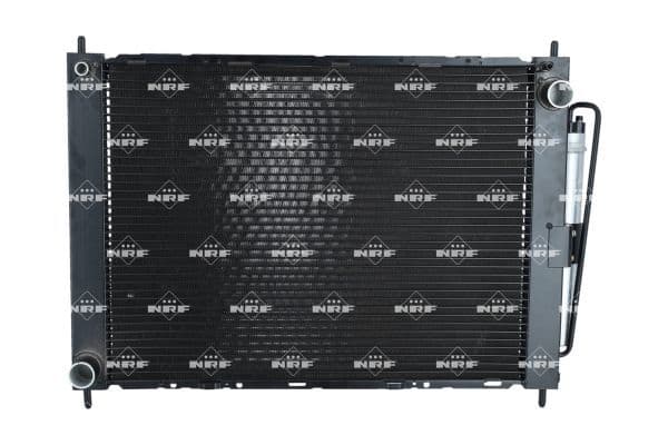 A/C condensator (met droger) past: NISSAN MICRA III  RENAULT CLIO III, MODUS 1.2-1.5D 01.03-12.14