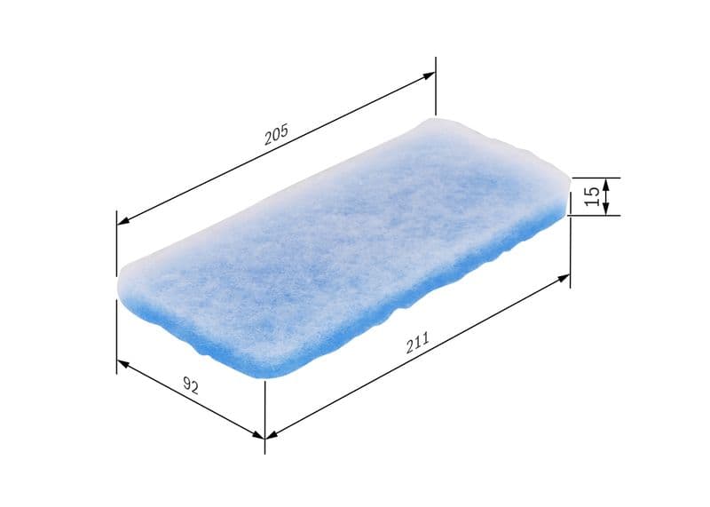 Cabinefilter, hoeveelheid 1, past: DAF CF, LF, LF 45, LF 55, XB, XBC 01.01-
