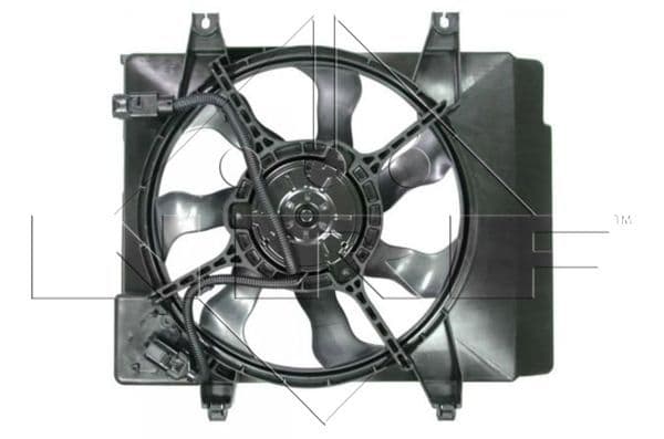 Radiatorventilator (met huisvesting) past: KIA PICANTO I 1.0/1.1/1.1D 04.04-09.11