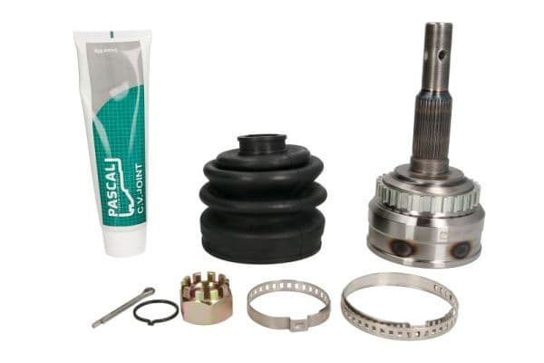 CV-gewricht buitenste Links/Rechts (33z/25z/52mm  ABS:29) past: OPEL ASTRA F, ASTRA F CLASSIC, ASTRA G, ASTRA G CLASSIC, CALIBRA A, KADETT E, KADETT E COMBO, VECTRA A, VECTRA B 1.4-2.5 08.84-12.09