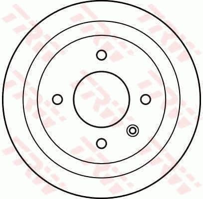 Remblokken set Achter , past: CHEVROLET LACETTI, NUBIRA  DAEWOO LACETTI 1.4-2.0D 02.04-