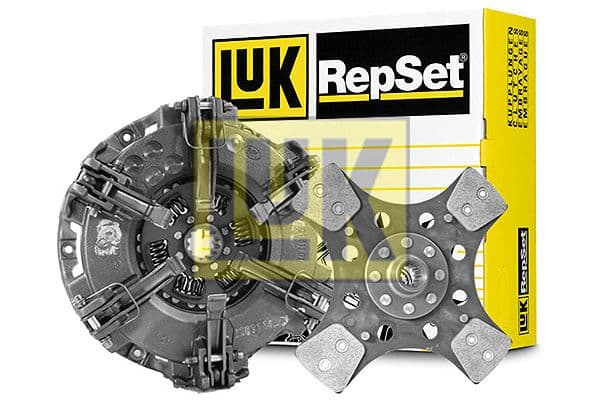 Dubbele plaatkoppelingsset 280mm past: URSUS 8014 A, 8064 STD, 360, 380  CARRARO 105 F  DEXHEIMER 510 SI