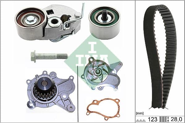 Water Pump & Timing Belt Kit