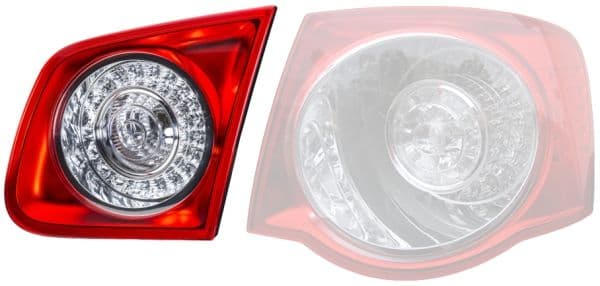 Achterlicht Rechts (binnen, P21W, kleur indicator wit, kleur van het glas red, achteruitrijlicht) past: VW JETTA III Saloon 08.05-10.10
