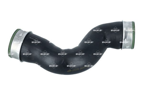 Intercooler slang Links (Inlaat zijde, diameter 43/44mm, lengte 420mm, zwart) past: VW JETTA III, PASSAT B6, TOURAN 1.9D 08.03-11.10