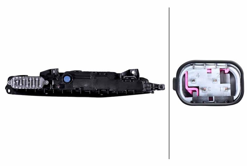 Dagrijlichten Links (LED, lichtfuncties: dagrijlichten, indicator, positielichten) past: PORSCHE MACAN 95B 02.14-