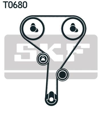 Timing belt set