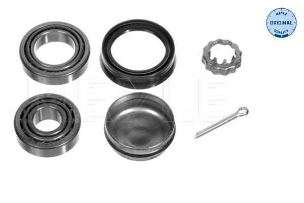 Wiellager kit Achter Links/Rechts (29x50x14,73) past: MERCEDES /8 (W115)  AUDI A4 B5, CABRIOLET B3  FORD ESCORT IV, TRANSIT  SEAT INCA  VW CADDY II, TRANSPORTER T3 1.4-2.8 01.68-01.04