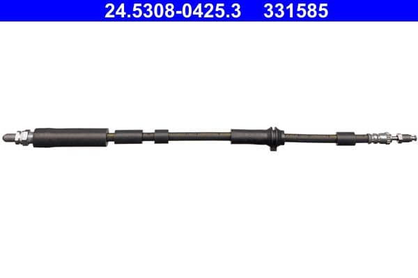 Remleiding/slang flexibel Voor Links (lengte 470mm, M10x1/M10x1) past: FORD KA 1.3 09.96-11.08