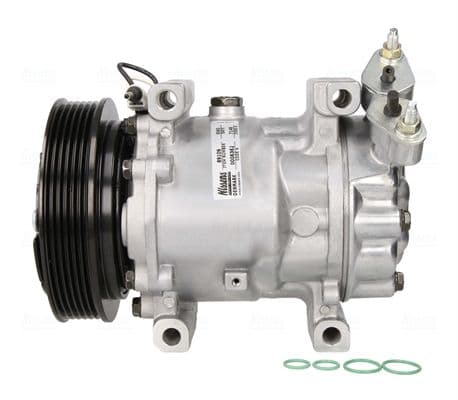 Airconditioning compressor past: RENAULT CLIO II, KANGOO, KANGOO EXPRESS, MEGANE I, MEGANE I CLASSIC, MEGANE SCÉNIC, THALIA I 1.9D 01.96-